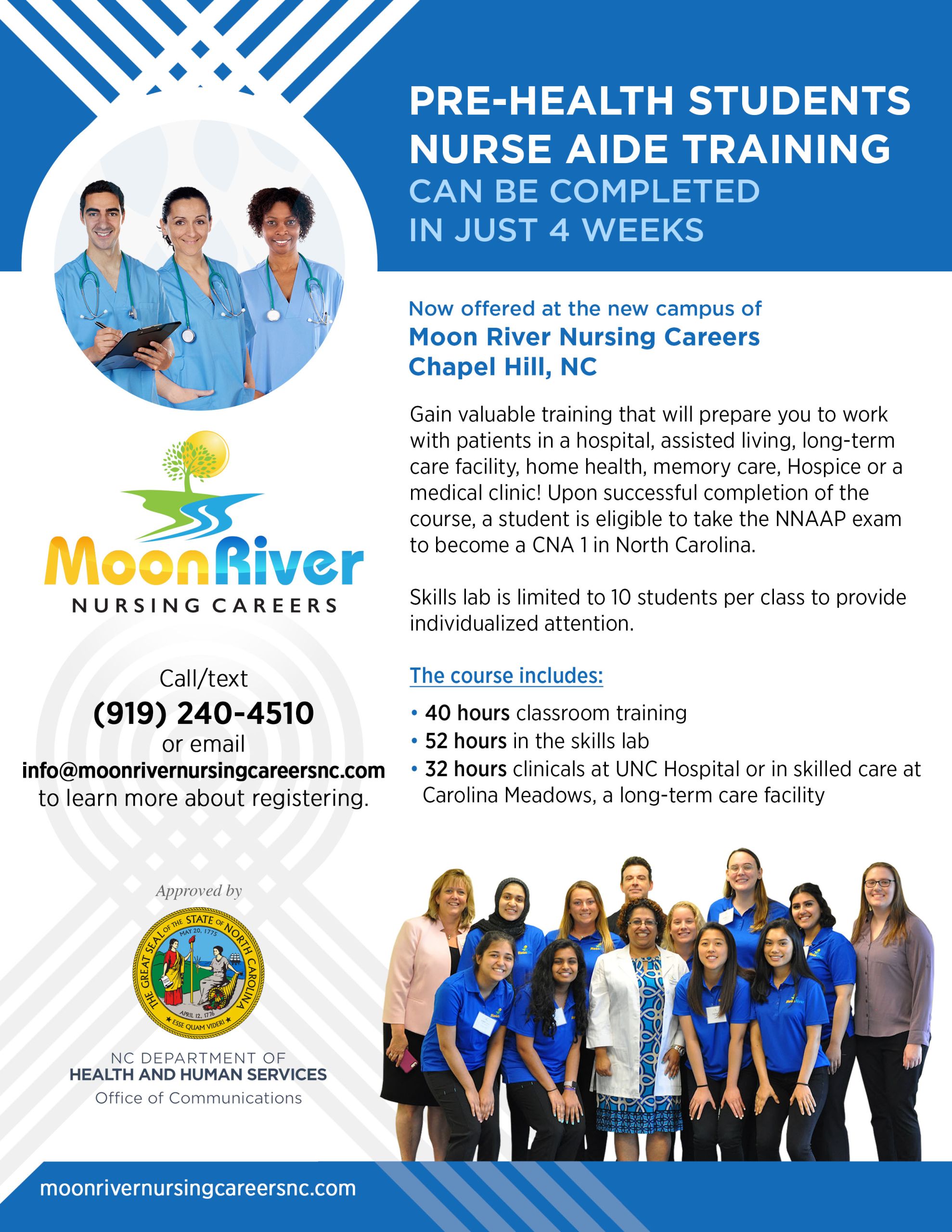 Moon River Nursing Careers Flyer